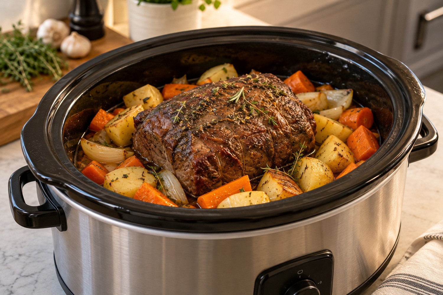 what size slow cooker for 2kg beef joint