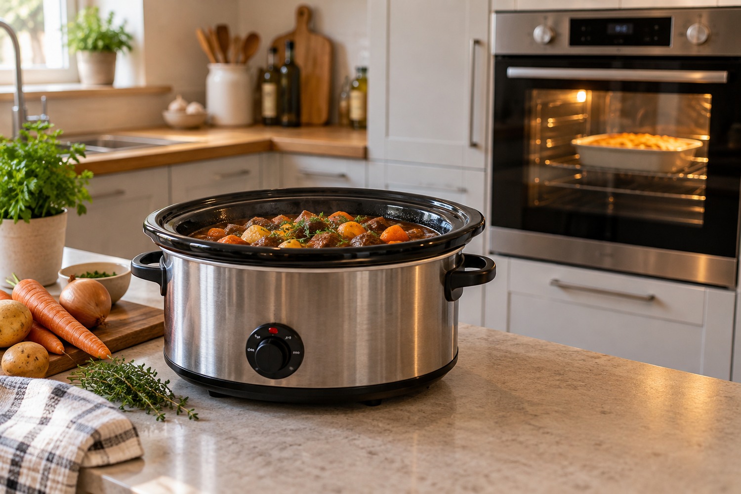 is a slow cooker cheaper to run than an electric oven