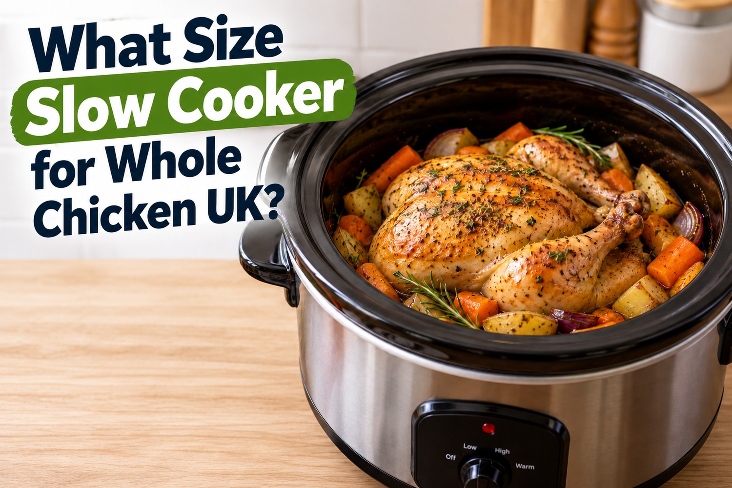 What Size Slow Cooker for Whole Chicken UK