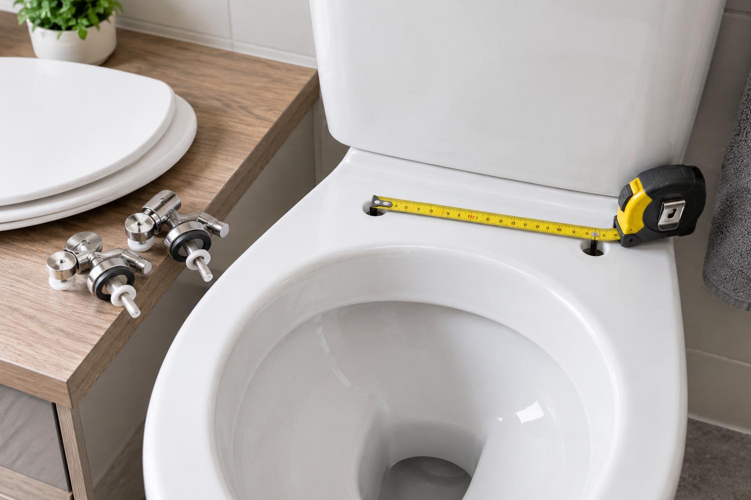 what toilet seat fits 160mm fixing holes