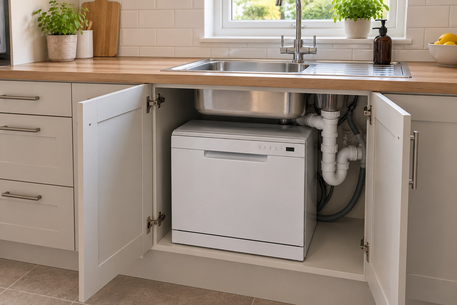 Can You Put a Dishwasher Under the Kitchen Sink