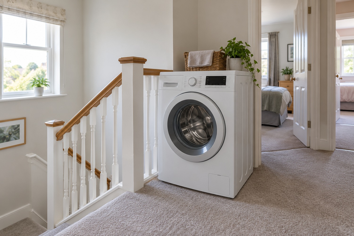 Can You Put a Washing Machine Upstairs